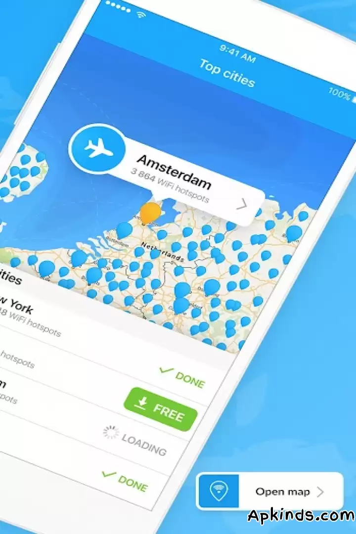 تحميل Wifi Map APK
