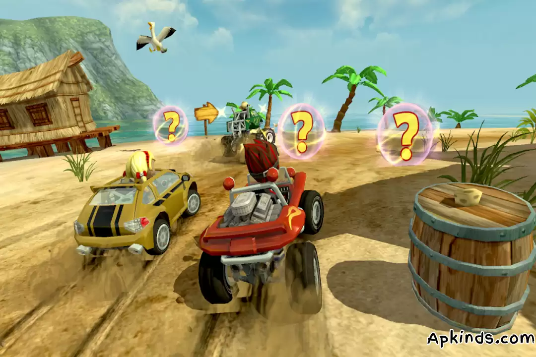 تحميل Beach Buggy Racing APK