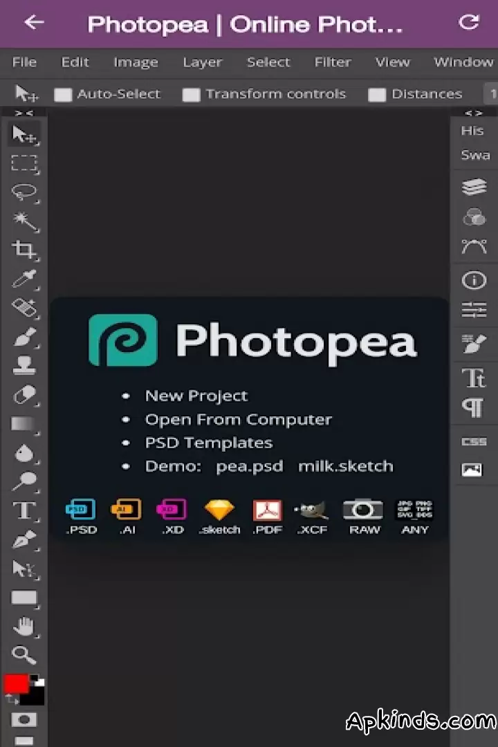 تحميل Edit photopea APK