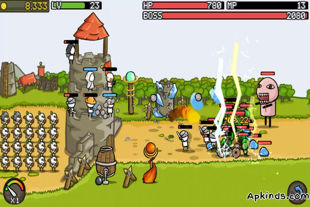 تحميل Grow Castle - Tower Defense APK