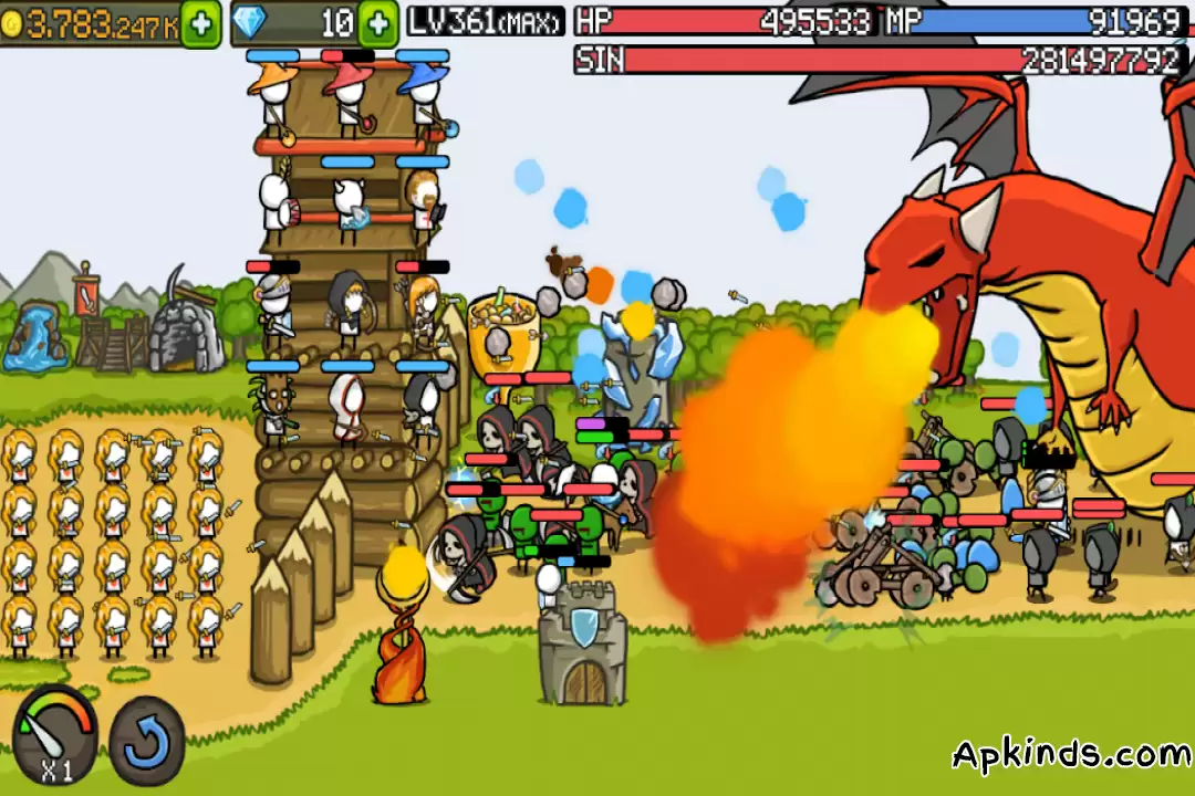 تحميل Grow Castle - Tower Defense APK