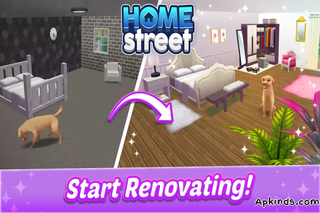 تحميل Home Street – Home Design Game APK